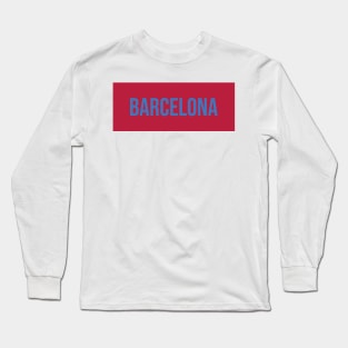 Barcelona Long Sleeve T-Shirt